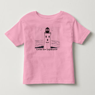 Infantil Camiseta "Lucas o Farol" para Crianças