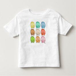 Infantil Camiseta Manada de Elefantes