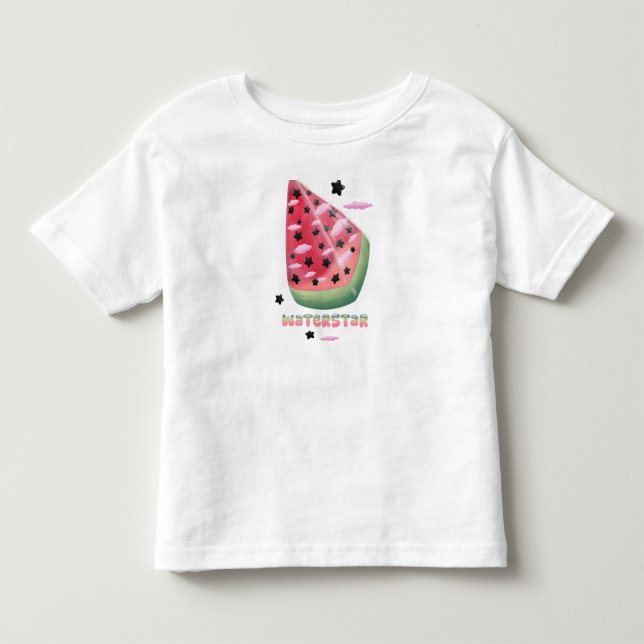 Infantil Camiseta melancia estrela (Frente)