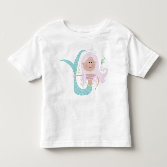 Infantil Camiseta Mermaid Girls (Frente)