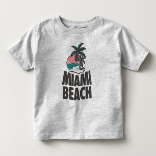 Infantil Camiseta Miami Beach