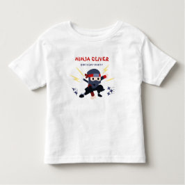 Infantil Camiseta Ninja Fofo de Karatê para Crianças