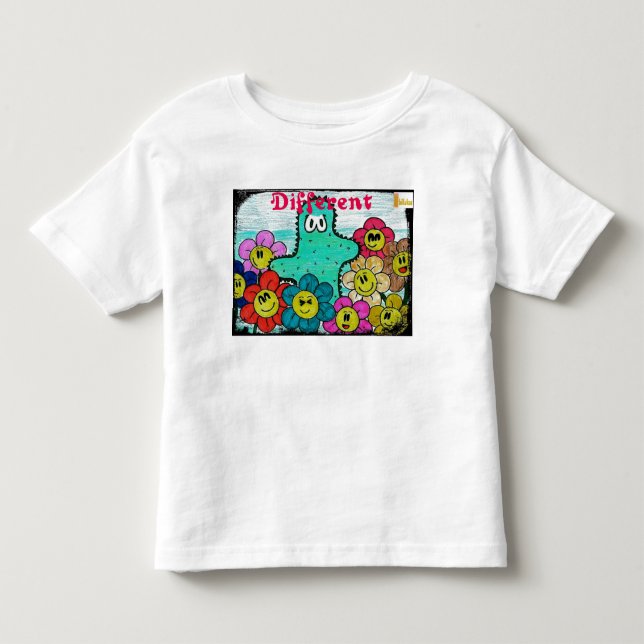 Infantil Camiseta niño "Different" (Frente)