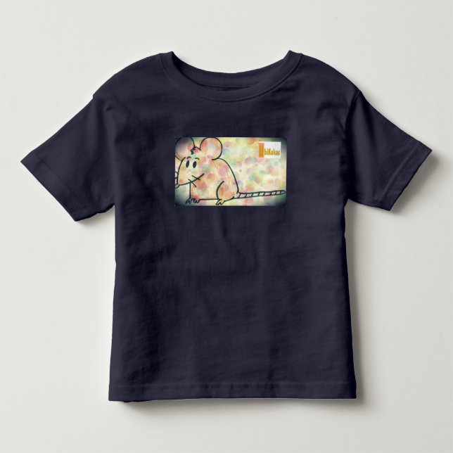 Infantil Camiseta niño "Ratolín multicolor" (Frente)