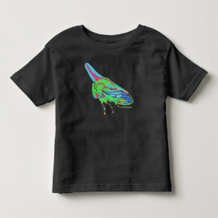 Infantil Camiseta para Criança (preta) - Oak Treehopper