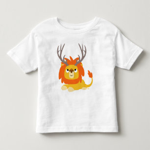 Infantil Camiseta para crianças da Lion Antlered