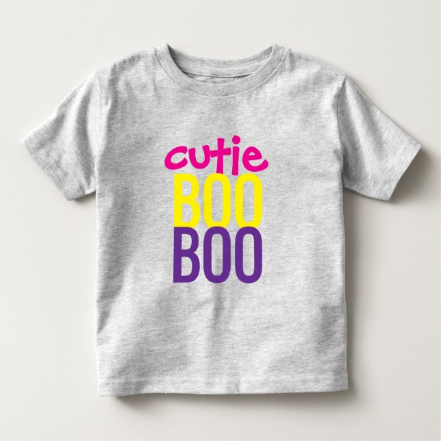 Infantil Camiseta para crianças: HALLOWEEN Cutie Boo #8 (Frente)