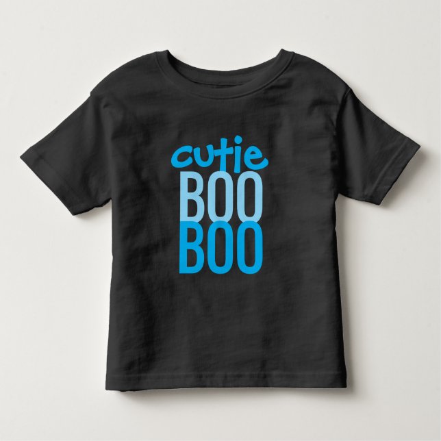 Infantil Camiseta para crianças: HALLOWEEN Cutie Boo nº 4 (Frente)