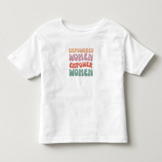 Infantil Camiseta para mulheres empoderadas