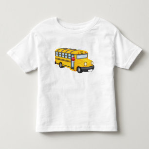 Infantil Camiseta para transporte de crianças em ônibus esc