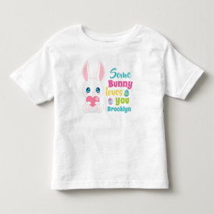 Infantil Camiseta Páscoa Bunny Toddler