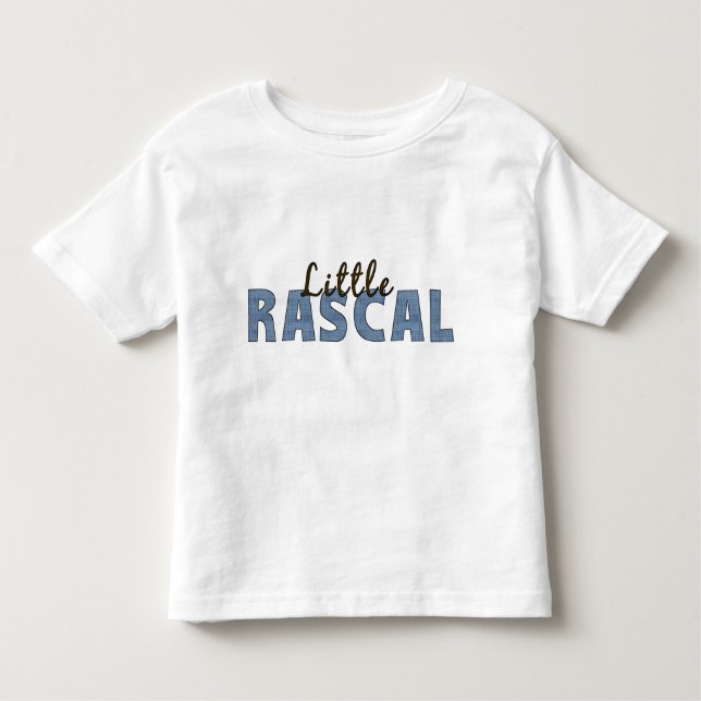 Infantil Camiseta pequena Rascal (Frente)