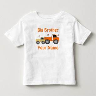 Infantil Camiseta Personalizada Big Brother Truck