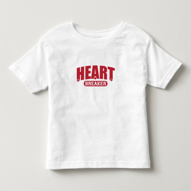 Infantil Camiseta Quebra Coração de Criança (Frente)