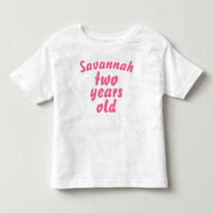 Infantil Camiseta Rosa com Babados Menina Fofo Dois Anos de