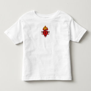 Infantil Camiseta Sagrado Coração de Jesus para crianças ca