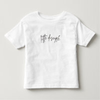 Camiseta simples para menino/menina Little Discipl