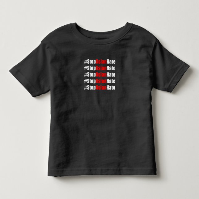 Infantil Camiseta #StopAsianHate (Frente)