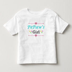 Infantil Camiseta Toddler da PePaw