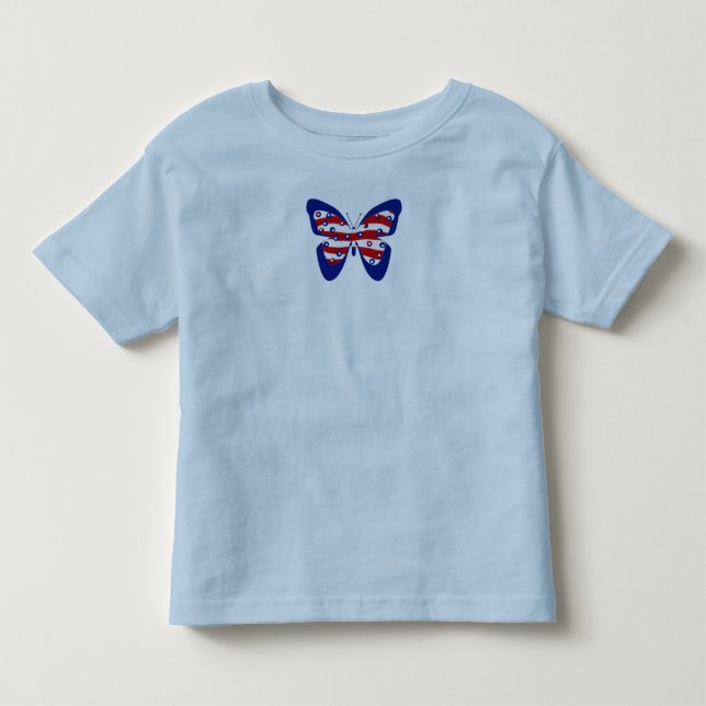Infantil Camiseta Todler Boy Blue (Frente)