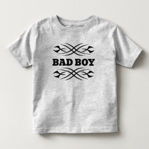 Infantil Camiseta tribal de tatuagem Bad Boy para crianças