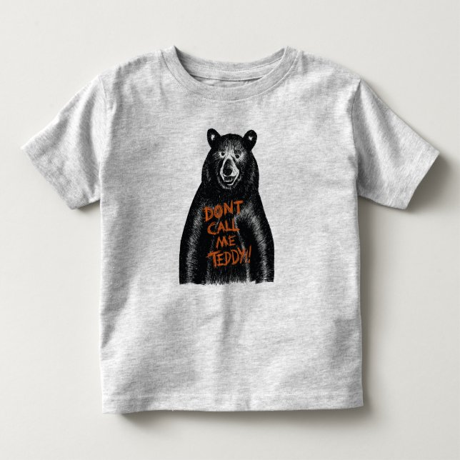 Infantil Camiseta Urso (Frente)