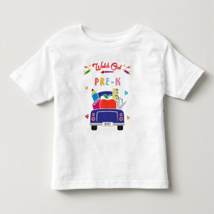 Infantil Camiseta Watch Out Pré-Escola para Crianças