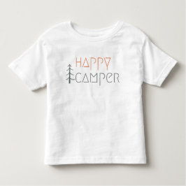 Infantil camper feliz. Camiseta para Crianças
