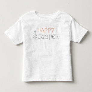 Infantil camper feliz. Camiseta para Crianças