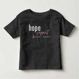 Infantil cancer de peito, espero apoio. Camiseta para Crian