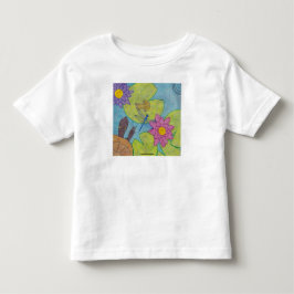 Infantil Cena de Lagoa (branco) - Camiseta de Criança