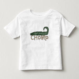 Infantil Chomp o camiseta e os presentes do jacaré
