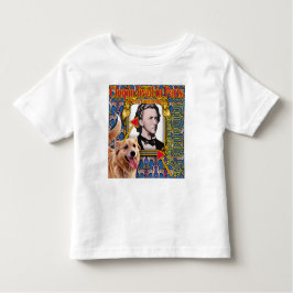 Infantil Chopin morava em Paris. Camiseta para Crianças