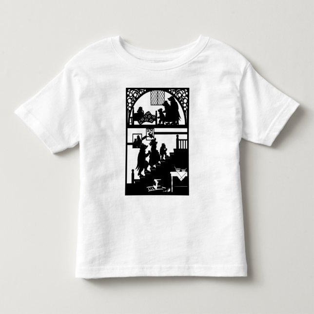 Infantil Clássica Fada. Camiseta para Crianças (Frente)