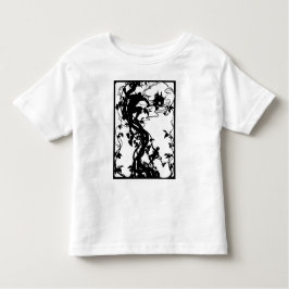 Infantil Clássica Fada de Leite design única. Camiseta para