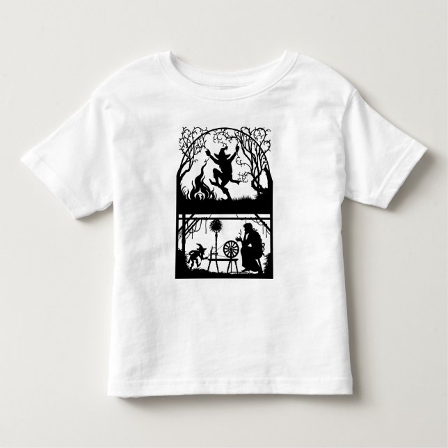 Infantil Clássica Fada de Leite design única. Camiseta para (Frente)