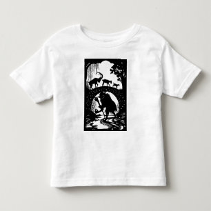 Infantil Clássica Fada de Leite design única. Camiseta para