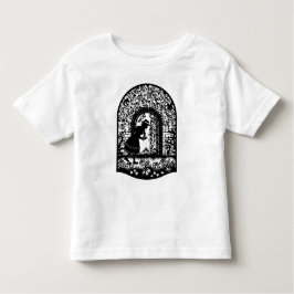 Infantil Clássica Fada. Design exclusivo. Camiseta para Cri