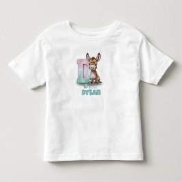 Infantil D é para Dylan – Camiseta Personalizada para Crian