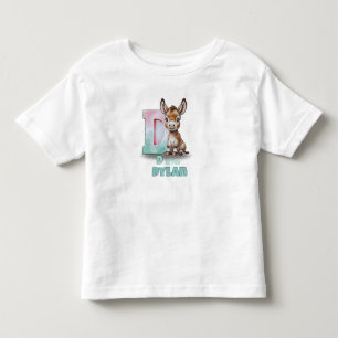 Infantil D é para Dylan – Camiseta Personalizada para Crian