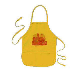 Infantil Derramar Coisas crianças coroa avental amarelo