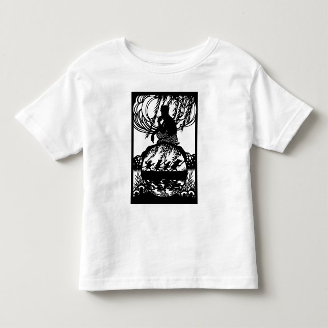 Infantil Design Clássico de Leite. Camiseta para Crianças (Frente)