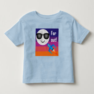 Infantil Design Fora do Comum - Camiseta de Jersey Fino par