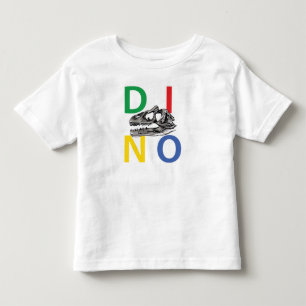 Infantil DINO - Camiseta Branca Toddler Fine Jersey
