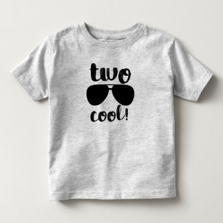 Infantil Duas camiseta de aniversário Legal