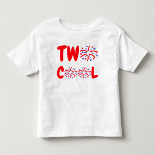 Infantil Duas camiseta Toddler, segundo aniversário Legal