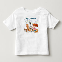 Infantil É minha camiseta orquestra para crianças