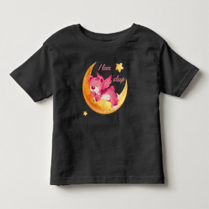 Infantil Eu adoro camiseta para dormir