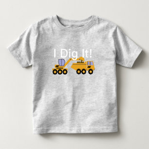 Infantil Eu Gosto do Design - Camiseta de Jersey Fina para