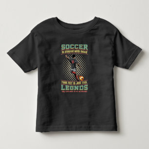 Infantil Eu Joguei Futebol Com Minha Camiseta De Toddler Ca